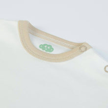 FS Baby - 16262 - Dungarees + t-shirt long sleeve - Organic cotton - Offwhite/brown