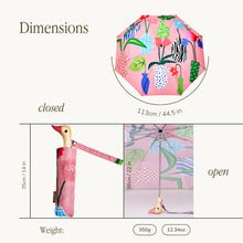Original Duckhead EU - Vases Print Compact Eco-Friendly Duckhead Umbrella