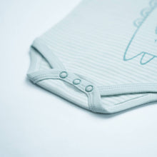 FS Baby - 16930 - Set of 2 bodies - Organic cotton - Blue