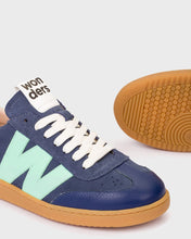 Wonders AP-2001 NUBIA Navy/Mint Sneakers