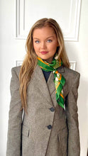 Celtic Ore Crafts - IRS-036A Polysilk Scarf Tree Green/Gold