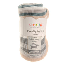 Cosatto Bobtail Knitted Stripe Blanket BLAN5683