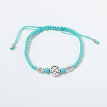 Celtic Ore Crafts - Shamrock Turquoise Bracelet IRB-022C