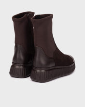Wonders A-5207 Suede/Leather Coffee Boots