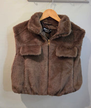 Arabella Faux Fur Short Gilet