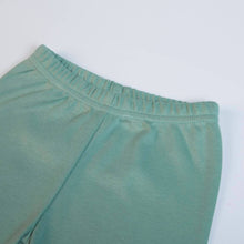 FS Baby - 16360 - Organic cotton t-shirt + shorts - Ecru/green