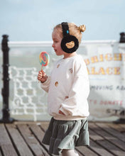 Sheepers - Children's Black Sheepskin Ear Muffs