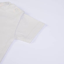 FS Baby - 16360 - Organic cotton t-shirt + shorts - Ecru/green