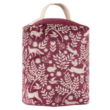 Riva Home - Skandi Woodland Door Stop Berry