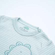 FS Baby - 16930 - Set of 2 bodies - Organic cotton - Blue