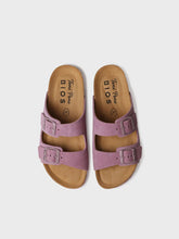Toni Pons -  Women's sandal in suede with buckle - GHANA-QT - Lavender