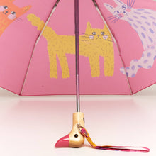 Original Duckhead - Fuchsia Eco friendly Arty Cats Duck Umbrella