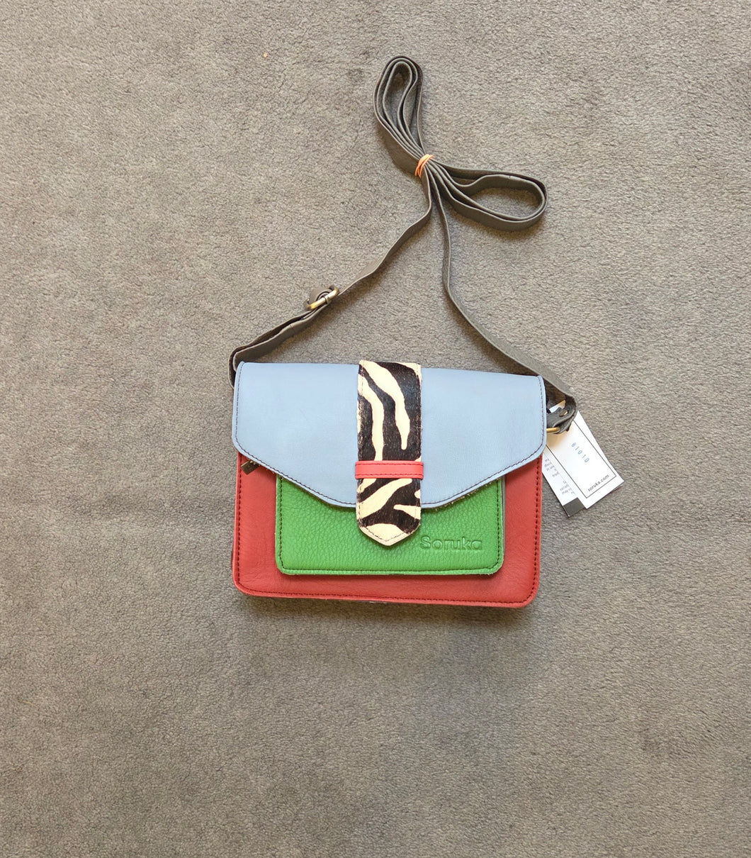 Soruka Grace Reversible Loop Leather Bag 81010