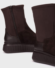 Wonders A-5207 Suede/Leather Coffee Boots