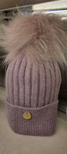 Arabella Cashmere Hat with detachable Pom Pom
