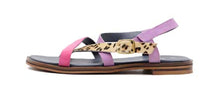 Soruka Astra Pink/Multi Leather Sandals 75011