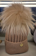Arabella Cashmere Hat with detachable Pom Pom