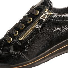 Ara 12-24801-01 Black Patent Leather Sneakers