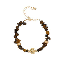 Celtic Ore Crafts - IRB-060C Bracelet Chip Brown Tigers Eye