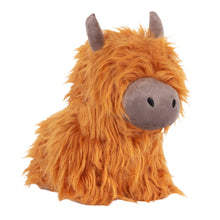 Riva Home - Highland Cow Shaggy Door Stop Orange