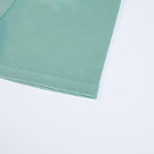 FS Baby - 16360 - Organic cotton t-shirt + shorts - Ecru/green