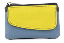 Grafitti Zip Top Leather Coin Wallet 0-332