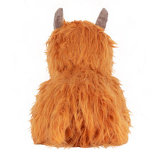 Riva Home - Highland Cow Shaggy Door Stop Orange