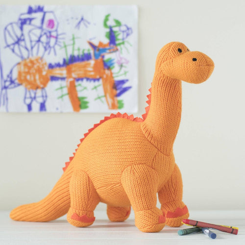 Best Years Knitted medium Diplodocus Orange