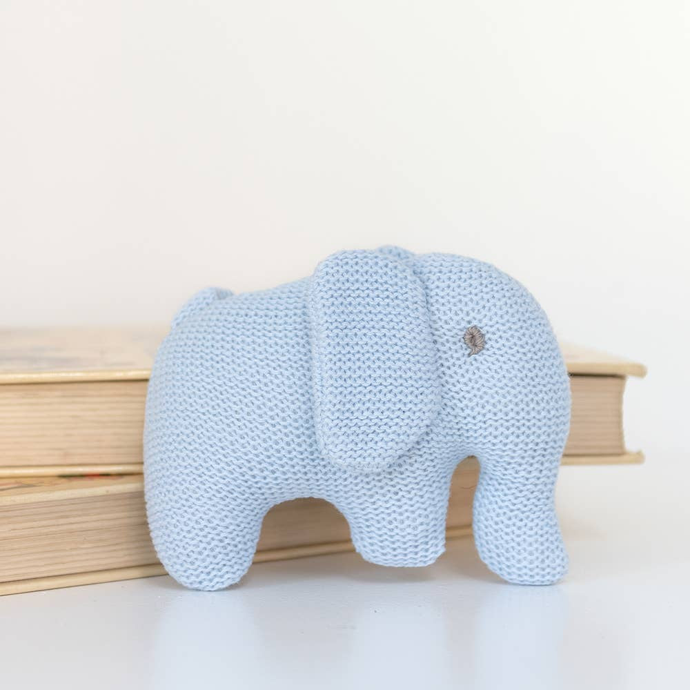 Best Years Organic Cotton Knitted Elephant Rattle