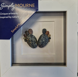 Simply Mourne Baby Feet White Frame 048