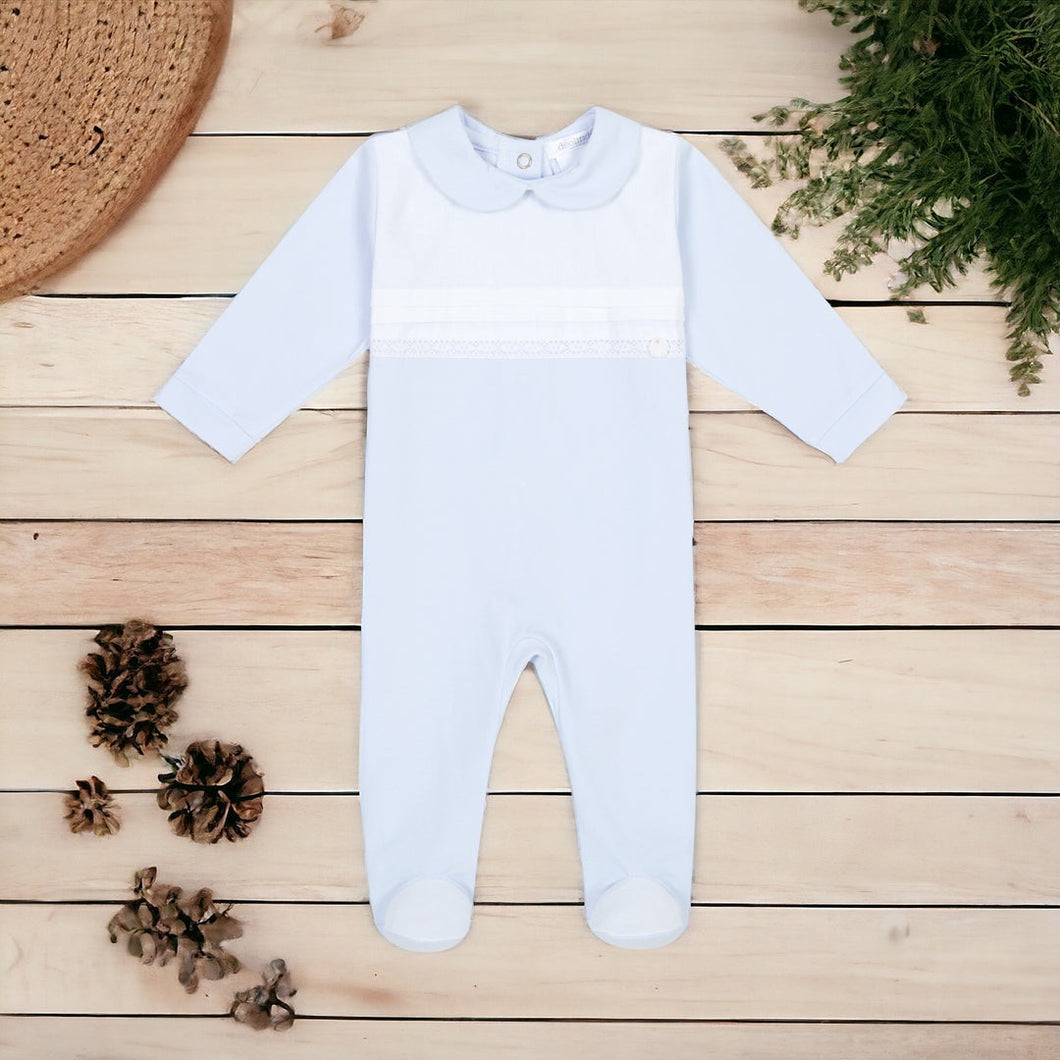 Deolinda 24118 Blue All-in-One Babygrow Gift Boxed