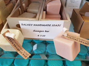 Dalkey Handmade Soap Green Shampoo bar