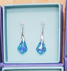 Sterling Silver Swarovski Earrings