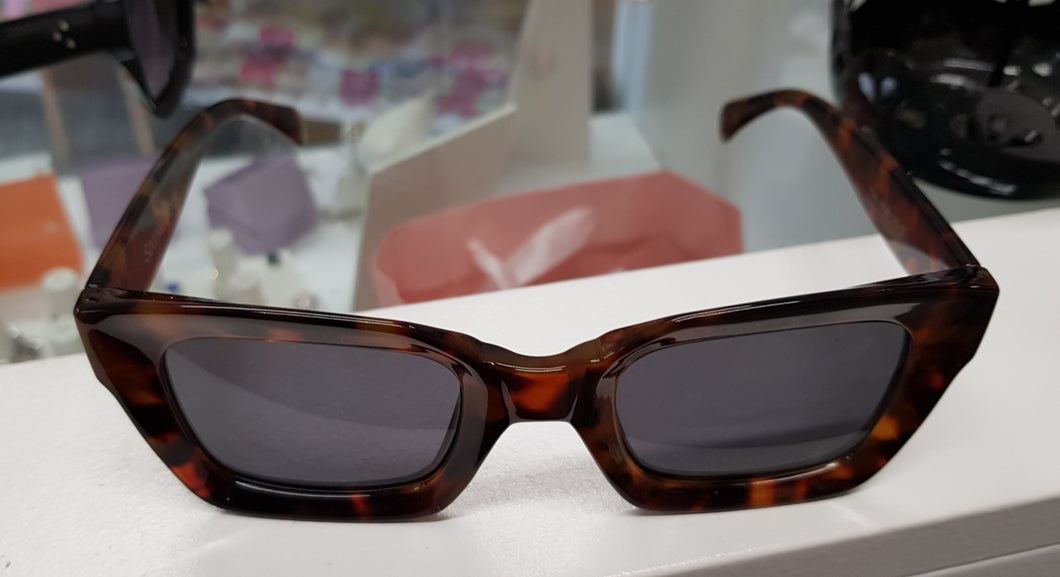 Sparkle Mode Sunglasses UV400 Tortoiseshell Square Frame
