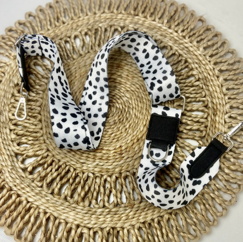 Cocopup London - Bag Strap - Monochrome Spots