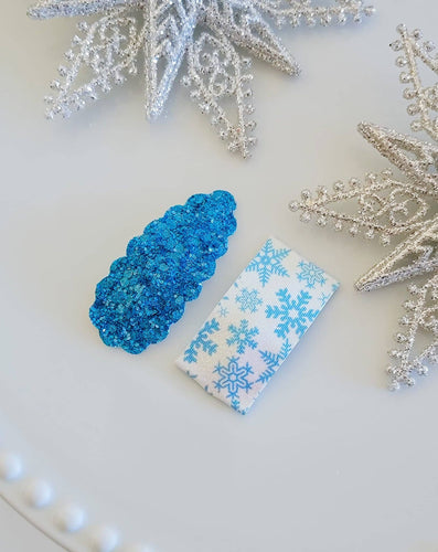 Dainty Delights Creations - Snap Clip Mix Set-Magical Snowflakes