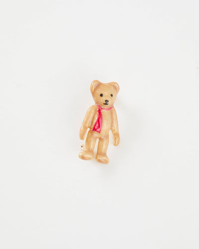 Fable - Enamel Teddy Bear Brooch