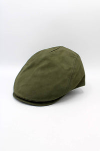 Leather Cap 18258 - Khaki