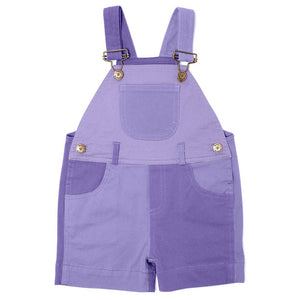 Tonal Colourblock Shorts - Purple