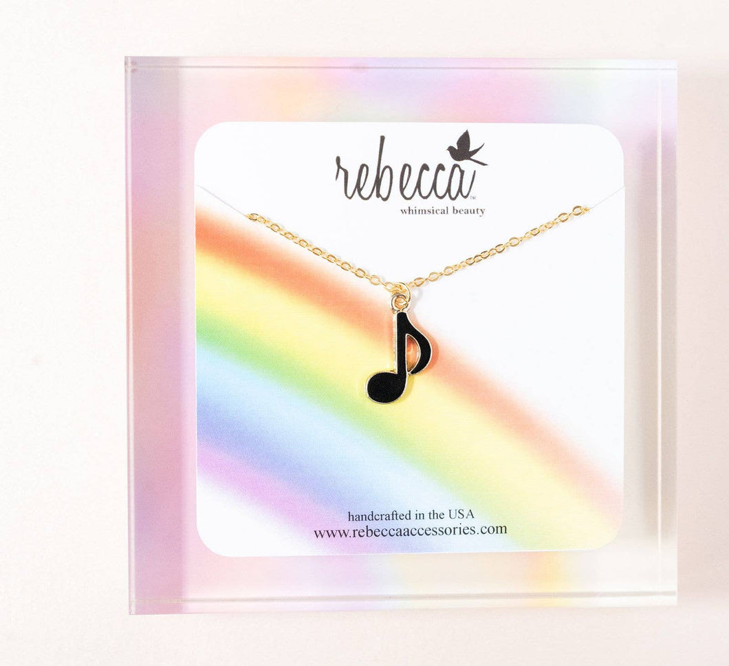 Rebecca - Music Note Necklace - Children's