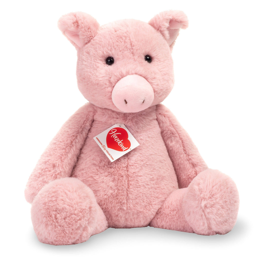 Teddy Hermann Ella pig soft toy 32cm