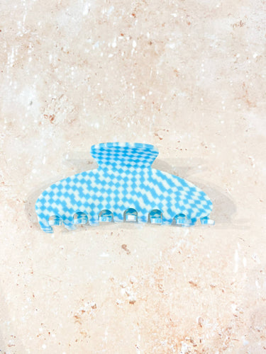 Angels Whisper - BELLA RETRO ACRYLIC CLAW CLIP - BLUE