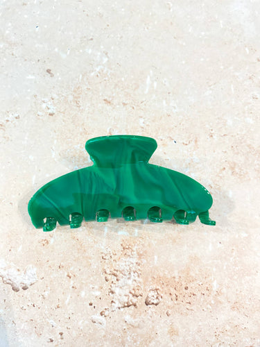 Angels Whisper - BELLA RETRO ACRYLIC CLAW CLIP - GREEN