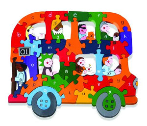 Alphabet Bus Jigsaw Puzzle