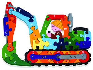 Alphabet Digger Jigsaw Puzzle