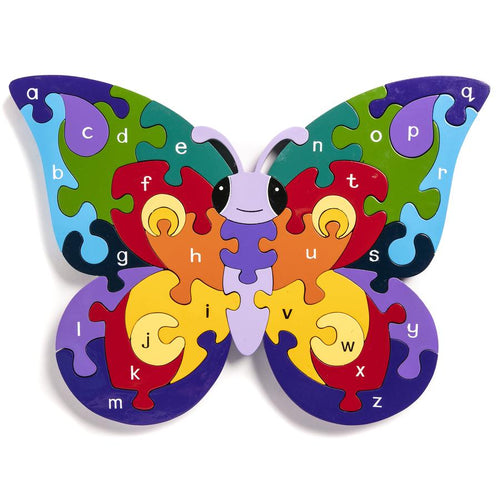 Alphabet Butterfly Jigsaw Puzzle