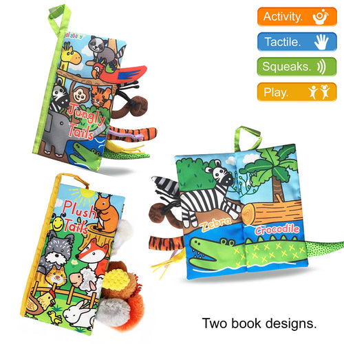 Fabric Animal Tail  Activity Book BB278