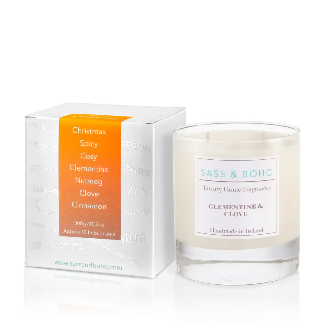Double Wick Candle - Clementine & Clove