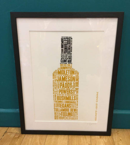 Irish Whiskey A3 Poster