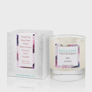 Double Wick Candle - Fig Intense